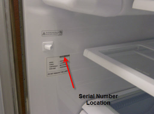 Serial Number Location